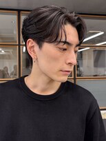 ソアメンズ 渋谷(soar men's)&nbsp;20代30代◎ダウンパーマ×センターパートブリーチなしカラー