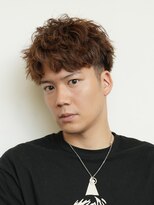 ログ(LOG)&nbsp;メンズショート 無造作パーマ ツーブロ 高松