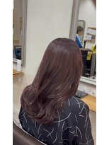 ヘアアンドメイク 心座(hair&make)&nbsp;大人かわいいピンクブラウン