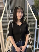 オブ ヘアー 自由が丘 ウエスト(Of HAIR WEST)&nbsp;ミディアムレイヤーカット