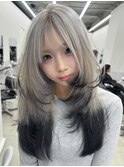 シルバー×デザインカラー