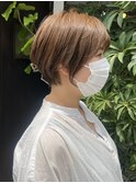 抜け感ショートヘア