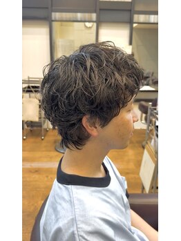 クリアーオブヘアー 一社店(clear OF HAIR)の写真/メンズカジュアルが得意!スタイリングが簡単に!パーマやニュアンスパーマで抜け感スタイルへ♪