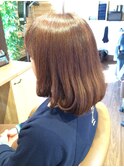 傷んで見えないカラー&バッサリ~トリートメントプレゼント~