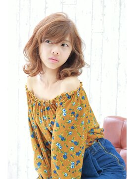 ココヘアー(cocohair) 【coco hair 茨木】 外巻きワンカールでカジュアルミディ