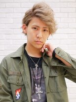 クアトロ グランシュ 川崎店(QUATRO × GranCieux)&nbsp;【QUATRO】ツーブロック×七三アップバングスタイル