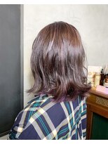 モノ アンド イニ(Mono & inni) 【奈良/inni hair】ハイライト紫