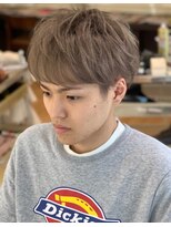 ルネ(Rene)&nbsp;グレージュ×ツーブロックマッシュ☆