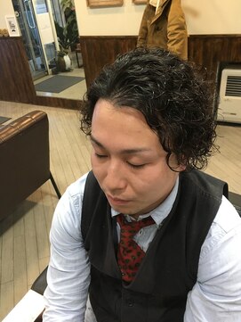 髪男 パッチョ(paccho) パーマ