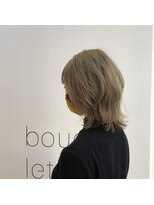 ブクレット(Bouclettes)&nbsp;心斎橋　ハイトーンレイヤー　セミウェットウェーブ　小顔
