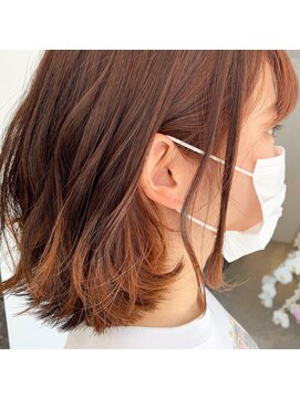 オレンジ 十三店(ORANGE) 春先取り!オレンジカラーでキュートな髪色☆