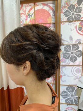 ビューティック ハラジュク(Hair&Make Beautique Harajuku) ショートで作るアップスタイル