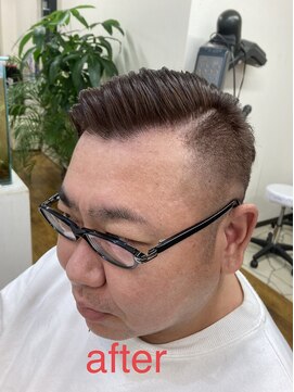 エムスリーディーサロン アクトヘアー(M3D Act Hair) フェードカット＆ツーブロックサイドパート