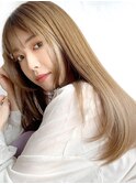 酸性ストレート(縮毛矯正)×小顔レイヤー3/心斎橋&難波&なんば
