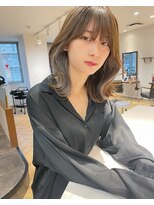 ロンド レア 天神大名店(Lond Le’a) ドレスヘア/ショコラアッシュ/ヘルシースタイル/ふんわりカール