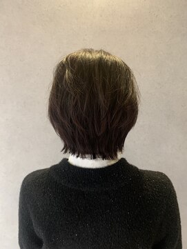 ラソ プエルト(LAZO puerto) ショートウルフ×レッド