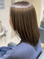 ヘアリゾート ルアーナ エルア(Hair Resort LUANA `elua)&nbsp;１ブリーチ透明感グレージュ☆中橋