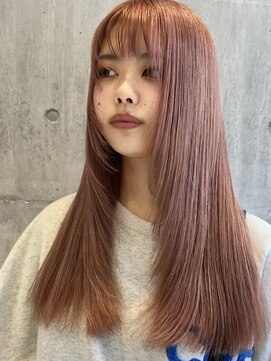 アース 八王子店(HAIR&MAKE EARTH) ピンクベージュ