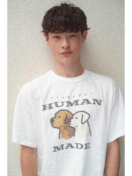 レジュアル(RESSUAL) マッシュ　清潔感　波巻　ツーブロ　パーマ