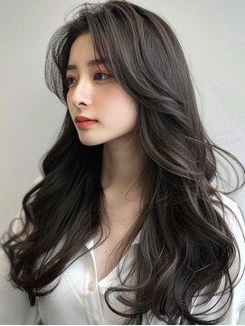 トワ 仙台店(toi) 【韓国・レイヤー】 髪質改善 仙台 オリーブベージュ