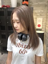 ヲタク(wotaku.)&nbsp;ミルクティーブラウンベージュカラーダブルカラーくすみカラー