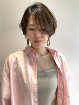 ルサロンニイマル(Le Salon 二○)&nbsp;【流音】大人フェミニン/ショートボブ/ダークアッシュ