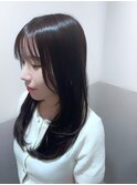 顔まわりレイヤー/ワンホンヘアー/本山/名古屋/覚王山