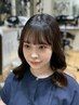 【前髪のお悩み解決☆】前髪カット+前髪パーマ