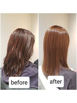 オルガ(Olga) 髪質改善/縮毛矯正/ストレート/ナチュラル/カラー/白髪染め