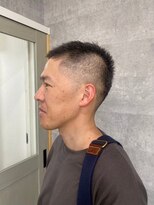 ソイクフ(SOY KUFU)&nbsp;MEN'S HAIRアッシュブラックベリーショートダークアッシュ