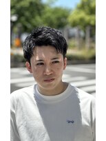 リレーションメンズヘアー(RELATION MEN'S HAIR)&nbsp;フェードマンバンヘアオールバックマンバンスパイキーショート