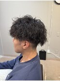 メンズのわしゃわしゃツイスパ