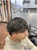 メンズパーマ/波巻きパーマ/担当谷元