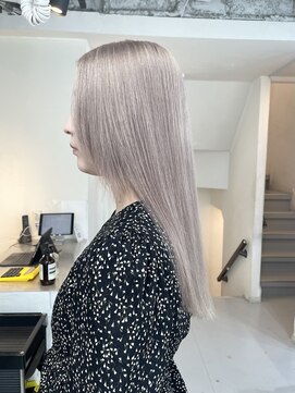 ミーム 原宿 表参道(meme) ◎ブロンドヘアダブルカラーハイトーンカラーケアブリーチ#原宿