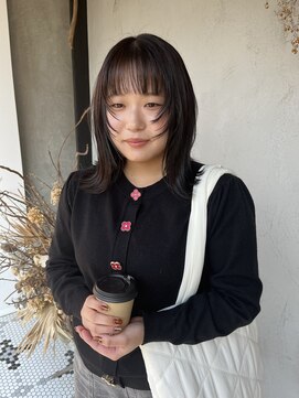 ディレクト(Direct) 《Direct》顔まわりカット×ツヤカラー