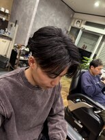 ヘアー クリエイト 縁(Hair Create en) センターパート（前下がり）