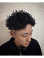 メゾンフォーメン(Maison for men) スパイキーショート×ピンパーマ