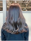 おくれ毛ロングくびれヘア顔周りレイヤー_ba546001