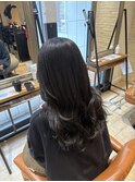ダークカラー × 艶髪