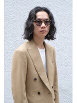 ブークル(boucle)&nbsp;メンズボブパーマ　メンズパーマ　ロン毛パーマ