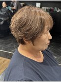 大人の美しいグレイヘア脱白髪染め30代40代50代60代