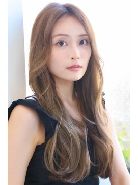 ファイン 美容室 深川店(FINE) シースルーバング美髪大人可愛いナチュラルカール