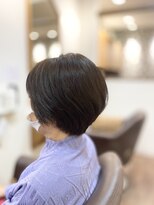 ヘアー グリーン(hair green) 30代40代50代/ショートボブ/大人丸みボブ【新百合ヶ丘美容院】
