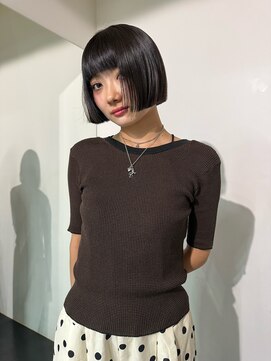 ゾーイダイミョウ(ZOEY daimyo) bob/透ける黒髪