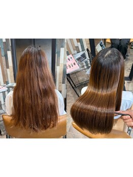 【Lebe/北上】縮毛矯正の概念を覆すLebeの《美髪矯正》アイロン不使用、乾かすだけで叶う人生最高の艶髪