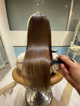 ロンドルーチェ 心斎橋(Lond luce) 大人ガーリー×似合わせカット【髪質改善／縮毛矯正】