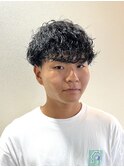 MEN’S HAIR/波巻ツイストスパイラル/フェザーパーマ/茅ヶ崎