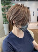 30代40代50代白髪染め銀座分け目 松