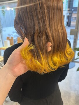 ジョイヘアー 府内店(JOIE hair) 〇ひまわりイエロー〇
