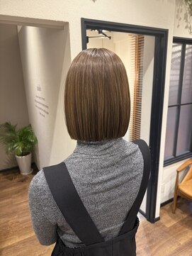 アイル(aisle) 中崎町/梅田/髪質改善/白髪ぼかし/縮毛矯正/酸性ストレート/個室